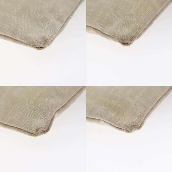 FENDI Zucca Canvas Hand Bag Beige Brown - Picture 10 of 11